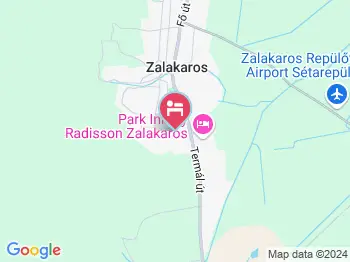 Laky Villa Zalakaros a térképen