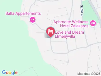 Love and Dream Élményvilla Zalakaros a térképen