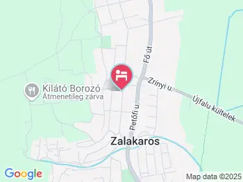 Luca Apartments Zalakaros a térképen