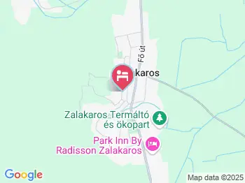 Lukács Panzió Zalakaros a térképen