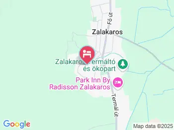 Magdaléna Apartmanház Zalakaros a térképen