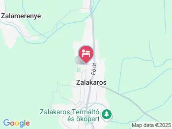 Mária Apartmanház Zalakaros a térképen
