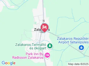 Mária-Lak Zalakaros a térképen