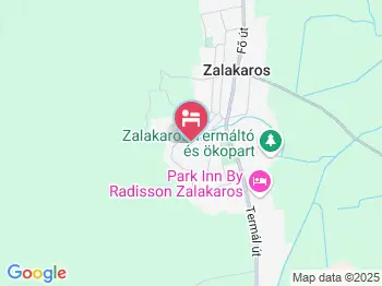 Marika Apartmanház Zalakaros a térképen