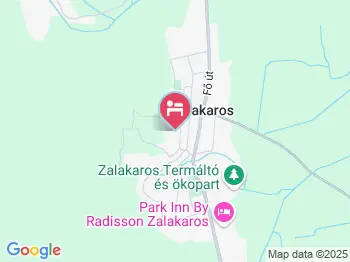 Márti-Ház Zalakaros a térképen