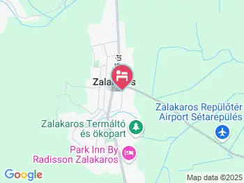 Meckelburg Apartmanház Zalakaros a térképen