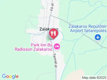 MenDan Étterem Zalakaros a térképen