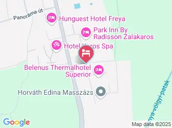 Park Inn by Radisson Zalakaros Resort & Spa Zalakaros a térképen