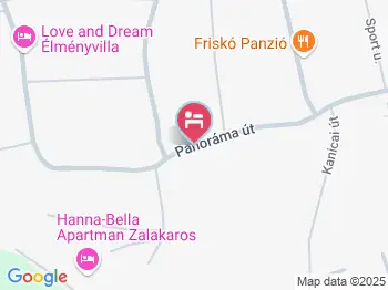 Regina Apartman Zalakaros a térképen