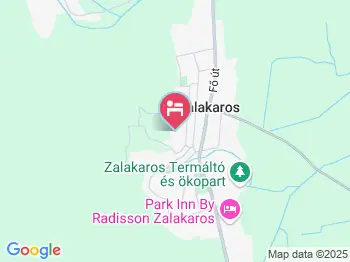 Silence Apartmanház Zalakaros Zalakaros a térképen