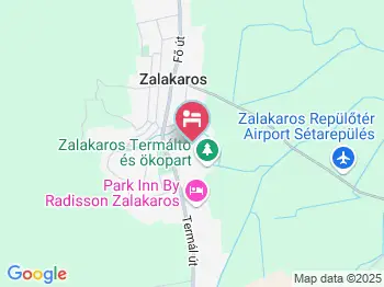 Superapartman Zalakaros a térképen