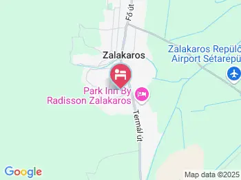 Szabadics Apartmanház Zalakaros a térképen