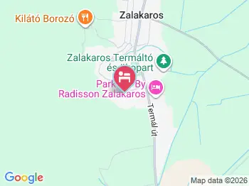 Szabados Apartman Zalakaros a térképen