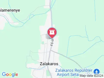 Szent Anna kápolna Zalakaros a térképen