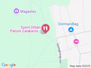 Szent Orbán Borozó Zalakaros a térképen