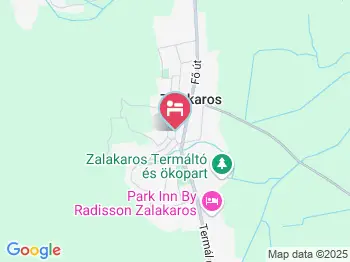 Varga Apartmanház Zalakaros a térképen