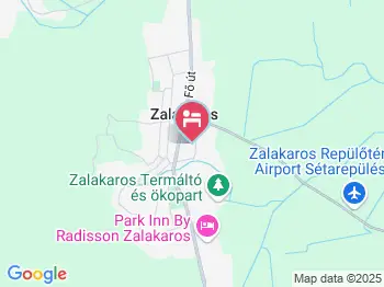 Veronika Apartman Zalakaros a térképen