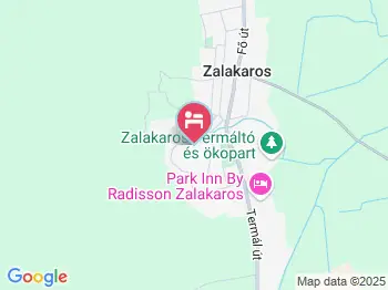 Villa Renáta Apartmanház Zalakaros a térképen