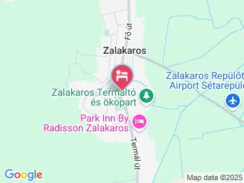 Villa-Rosa Apartmanok Zalakaros a térképen
