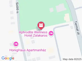 Zalakarosi Kertmozi Zalakaros a térképen