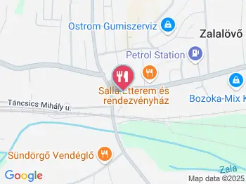Alapozó Falatozó Zalalövő a térképen