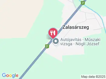 Csányi Vendéglő Zalasárszeg a térképen