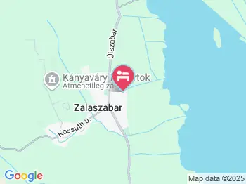 Zobori Panzió Zalaszabar a térképen