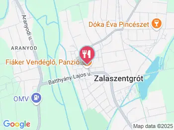 Fiáker Vendéglő & Panzió Zalaszentgrót a térképen