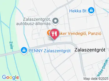 Kis-Korona Vendéglő & Panzió Zalaszentgrót a térképen
