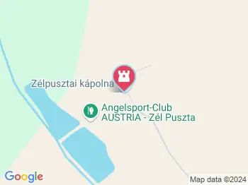 Zélpusztai kápolna Zalaszentgyörgy a térképen