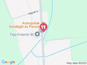 Aranypatak Vendéglő Zalaszentlászló a térképen