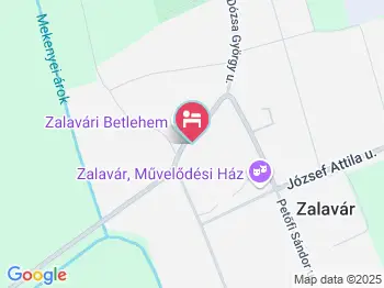 Kis-Balatoni Vendégház Zalavár a térképen