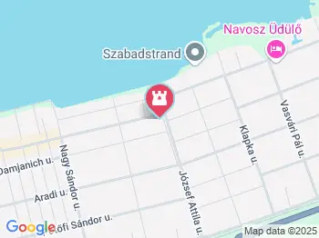 Balaton Sound Zamárdi a térképen