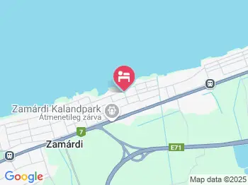 Bandi 2000 Vendégház Zamárdi a térképen