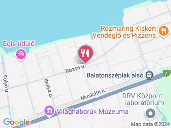 Beus Bistretto Zamárdi a térképen