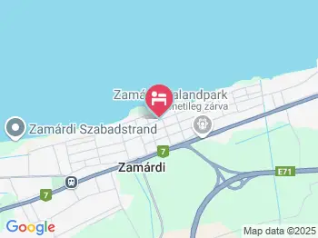  Delux Apartman Zamárdi a térképen