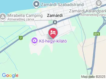 Eidenpenz Vendégház Zamárdi a térképen