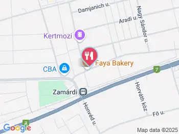 Faya Bakery Zamárdi a térképen