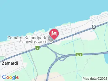 Felüdülés Turistaszálló Zamárdi a térképen