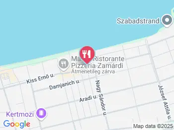 Ferde Fenyő Étterem Zamárdi a térképen