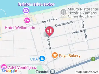 Főzelék Faloda Zamárdi a térképen