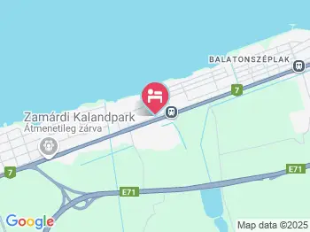 Gold Panzió Zamárdi a térképen