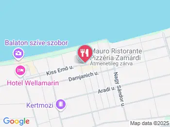 Hausmann Étterem Zamárdi a térképen