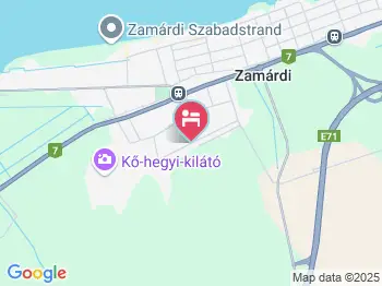 Kiskakukk Vendégház Zamárdi a térképen