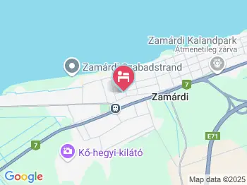 Künszler Apartmanház Zamárdi a térképen