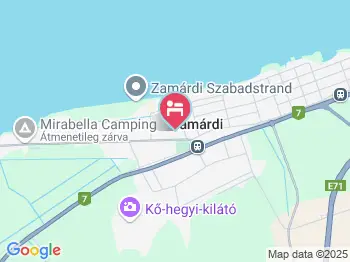 Luxus Apartman Zamárdi a térképen