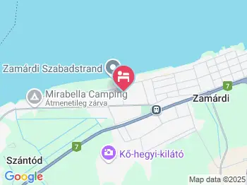 Mauro Apartman Zamárdi a térképen