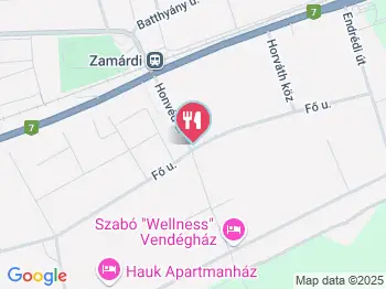 Paprika Csárda Zamárdi a térképen