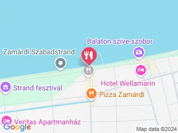 Parti Büfé Zamárdi a térképen