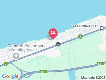 Silver Beach Resort Zamárdi a térképen